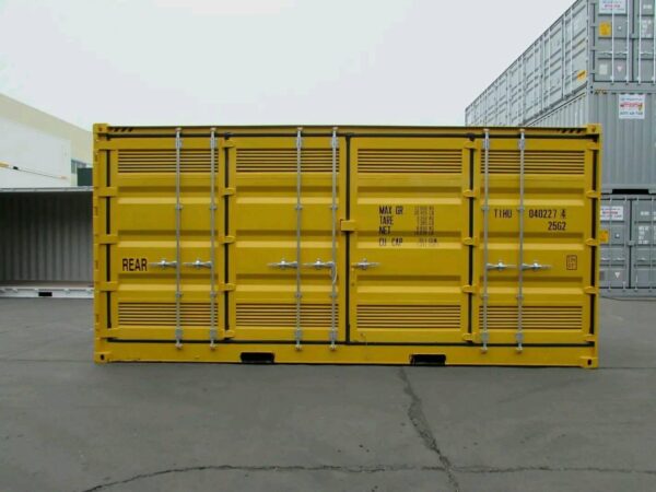 Contenedor marítimo 20 pies amarillo nuevo
