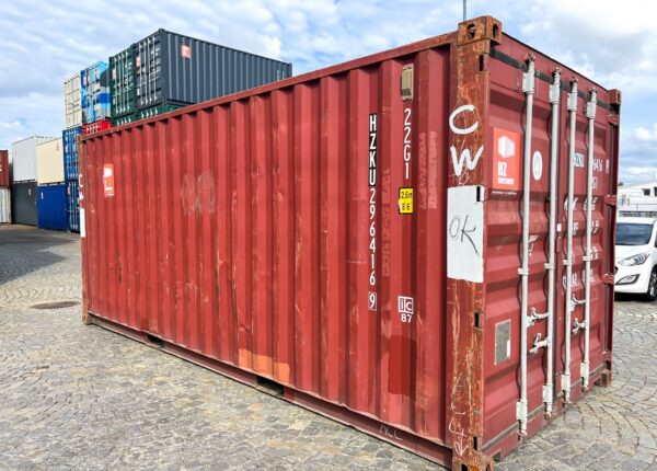Contenedor marítimo Cargo Worthy de 6 m (20′), usado - Imagen 2