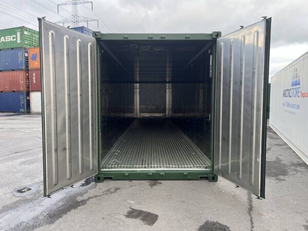 contenedor refrigerado HCRF de 40 pies sin motor verde - Imagen 4