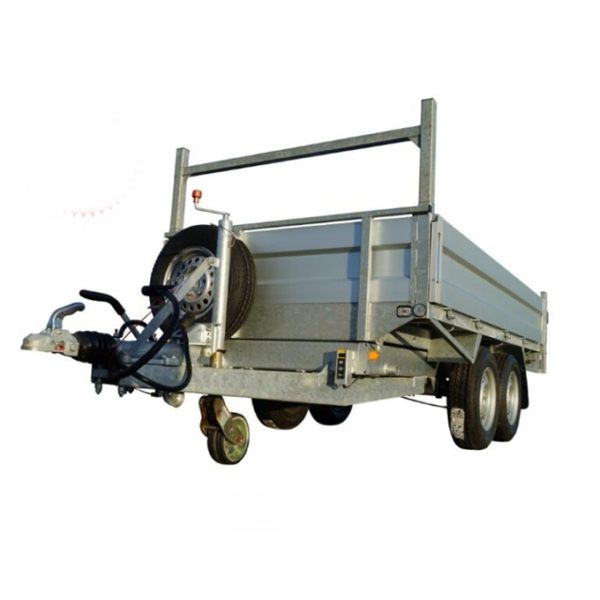 Remolque Basculante Costo Ligero 256×159 cm – MMA 750 kg, Sin Frenos, Sin Inspección Técnica