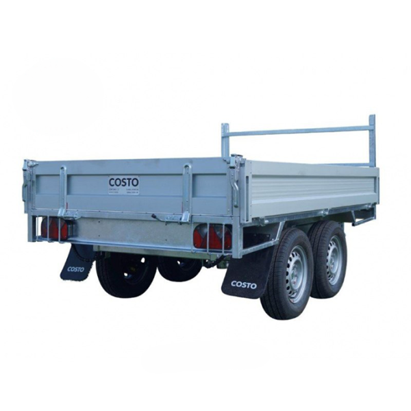 Remolque Basculante Costo Ligero 256×159 cm – MMA 750 kg, Sin Frenos, Sin Inspección Técnica - Imagen 2
