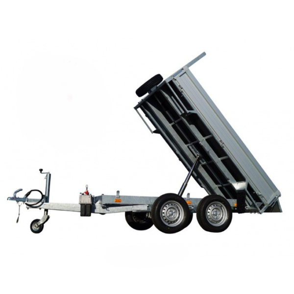 Remolque Basculante Costo Ligero 256×159 cm – MMA 750 kg, Sin Frenos, Sin Inspección Técnica - Imagen 4